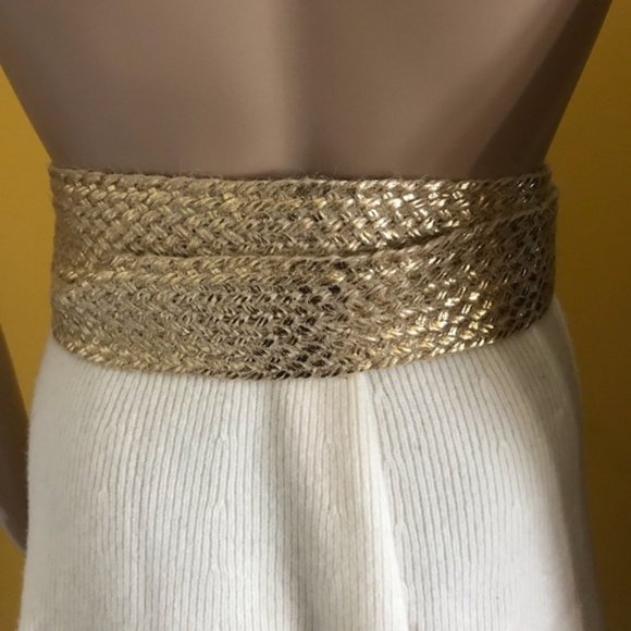 Ports 1961 Moonstones & beads jute woven belt - Picture 4 of 8